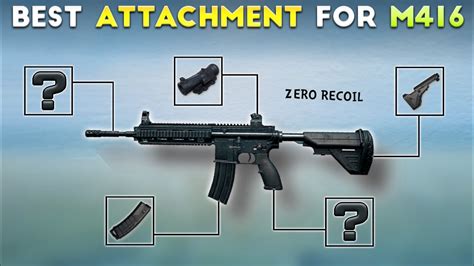 best-in-slot m416 accessories pubg|M416 Zero RECOIL Guide .